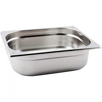 Gastronorm Half‑Pan, 100 mm, Stainless Steel