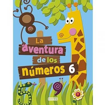 Set de tarjetas didácticas La Aventura de los Números 6