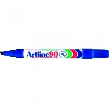 Artline 90N Marker mit Keilspitze Blau 2