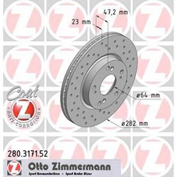 Zimmermann Sport Brake Disc 280.3171.52