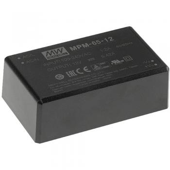 Alimentation 24 V/DC 65 W MEANWELL MPM-65-24 Rectangulaire