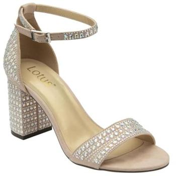 Lotus Marquesa Beige Open‑Toe Footwear – Size 4 (Women)