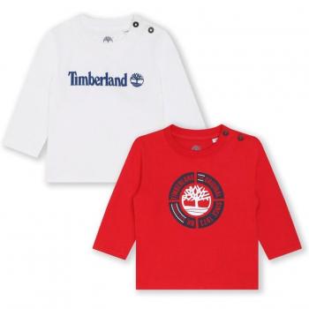 Estilo Rústico Doble: Camisetas de Bebé con Print Frontal