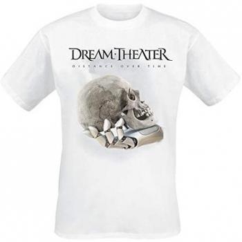 Top Uomo Dream Theater Distance Over Time Cover Bianco L