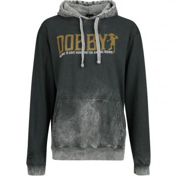 Felpa con cappuccio Harry Potter Dobby Nero S a XXL Donna