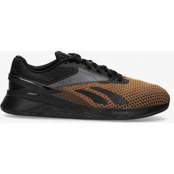 Reebok Nano X3 Zwart Court Brown Unisex Loopa – Kern Zwart, Neon Kers Toevoeging
