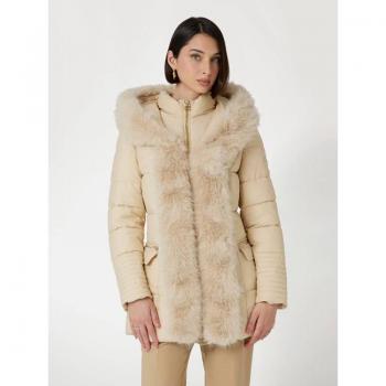 Piumino Zoe 4BGL41 7188A in beige, regular fit – Marciano Guess