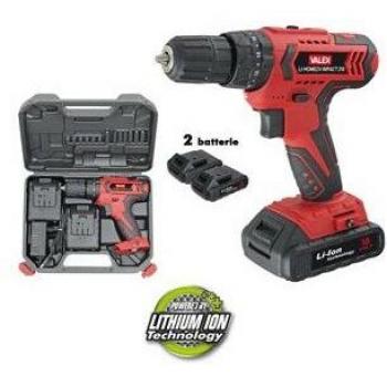 LI-HOME2V 218 TRAPANO CON PERCUSSIONE E BATTERIA AL LITIO