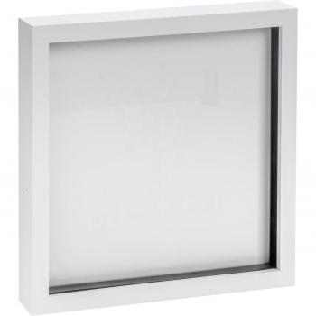 20 x 20 White 3D Photo Frame by Nicola Spring