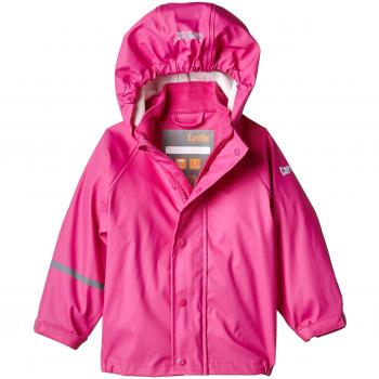 CareTec Kinder Regenjacke wasserdicht, Rosa (Real Pink 546), 128