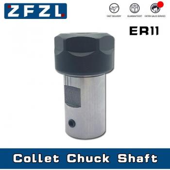 Broche ER11 avec rallonge pour outils de tour 4mm 5mm 6mm 6.35mm 8mm