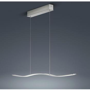 Helestral LEXX‑W LED Hängeleuchte mattes Nickel – Chrom Finish