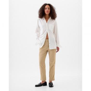 Béžové dámske skrátené nohavice GAP (Deutsch) – beige Damenshorts