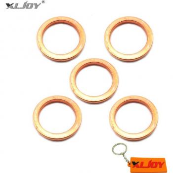 Set van 5 Uitlaatpijp Pakking (ID 25mm, OD 32mm) voor 50cc tot 140cc Motoren