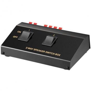 Commutatore per diffusori stereo 2 vie 200W