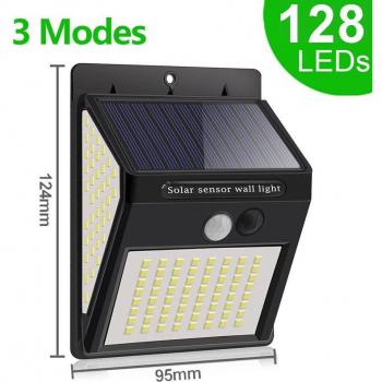 Solar Powered 220 LED Garden Lights with Motion Sensor