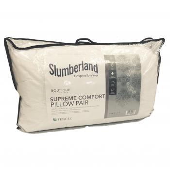 Luxury Slumberland Boutique Collection Supreme Comfort Temperature Regulating Eco Anti Allergy Pillows