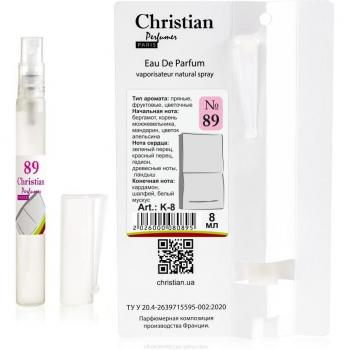 Eau de Parfum Angel voor Vrouwen Christian K-8 №89 8 ml