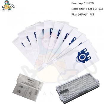 SF-50 HEPA Filter Dust Bags for Miele S5000 S8000
