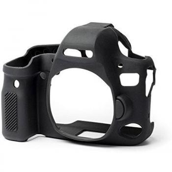 Zwart siliconen omhulsel voor Canon 6D Mark II