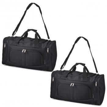 Leichtgewicht Cabin-Reisebag Set – 0,5 kg, 54×30×20 cm, 32 l, 2 schwarze Stücke für EasyJet