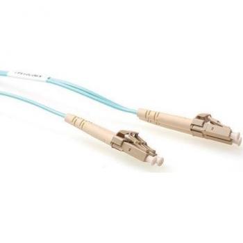 25cm Multimode Glasvezelkabel met LC-connectoren