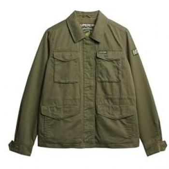 Superdry Chaqueta M65 Verde para Mujer, XL, Casual