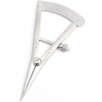 Metal Spacing Compass for Leather Craft Marking