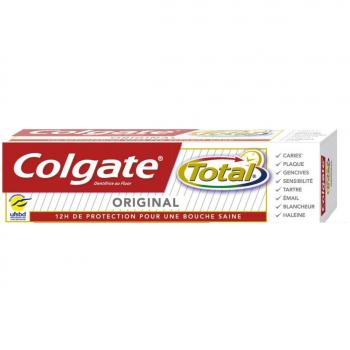 Colgate Dentifrice Total Original – 75 ml, Ensemble 5