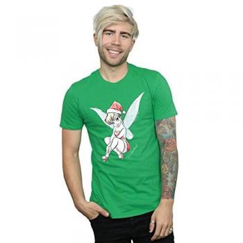 Disney Men's Tinkerbell Christmas Fairy Tee