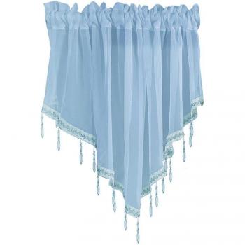 Short Triangle Tassel Curtain for Home Decor