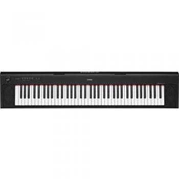 Yamaha Keyboard Piaggero NP-32B, schwarz – Leichtes Keyboard