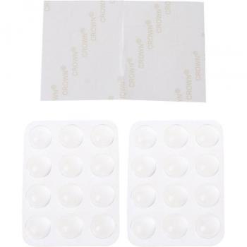 24pcs Anti-Slip Adhesive Bumper Cushions