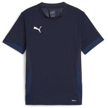 Puma Kinder Sportshirt teamGOAL Matchday Jersey XL Blau