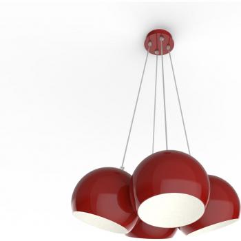 Joe Lumicom Lámpara de techo 4x E27 estilo bicolor