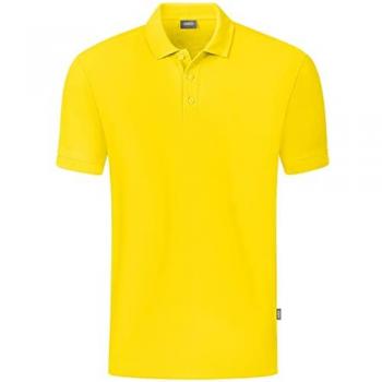 JAKO Organic Polo Shirt Gelb M