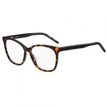 HUGO HG 1251 Women’s Glasses – Tortoiseshell Cat Eye, 53mm, Acetate
