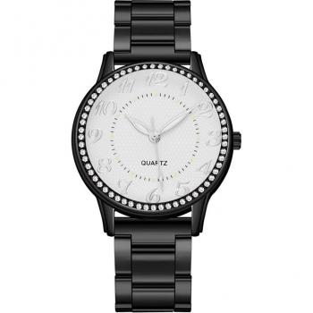 Luxury Quartz Women's Watch with Stainless Steel Bracelet