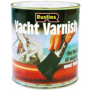 Rustins Clear Gloss Yacht Varnish 1L