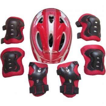 Kids' Outdoor Sports Safety Gear Set (7 pieces): Roller Skates/Board Protective Equipment