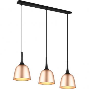 Lampada a sospensione 3 diffusori Chiron