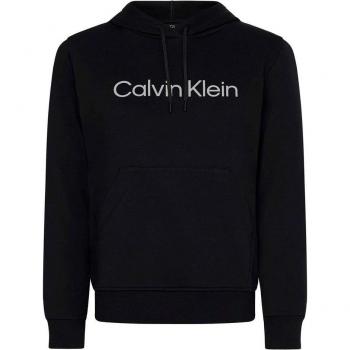 Sudadera Calvin Klein Essentials para Mujer con Capucha en Color Negro y Gris M
