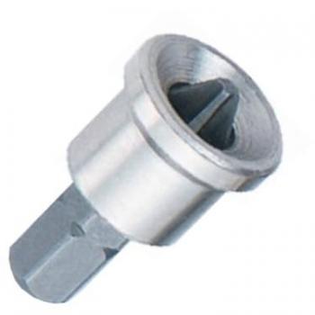 Pointe Phillips 1/4” (6,35 mm) 25 mm longue PH 2 équipée d’aimant de maintien