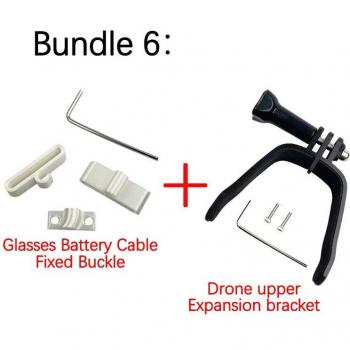 DJI FPV V2 Glasses Battery Organizer Clip