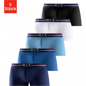 Hipster H.I.S Gr. S Herren Jersey – knapp sitzende Boxershorts (Packung 4)