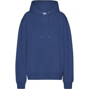Hoodie Klassischer Farbstandard Bio Marineblau
