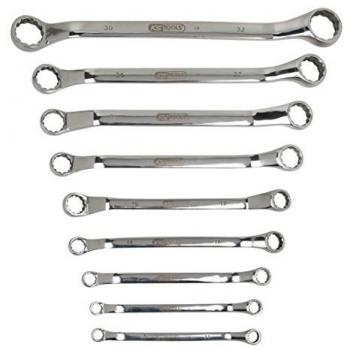 KS Tools Ensemble de clés polygonales doubles, 9 pièces