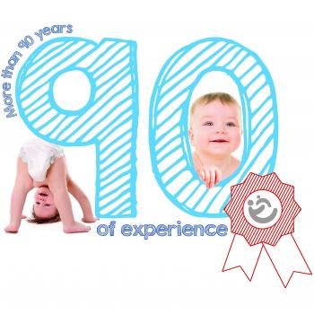 Materasso per il cambio morbido con rivestimento in PU e motivo a quadri grigio di Adam & Owl by Roba, modello Materassino Cambio, dimension