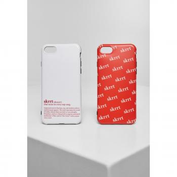 Mister Tee Skrrt iPhone 6/7/8 Hülle Set Weiß/Rot