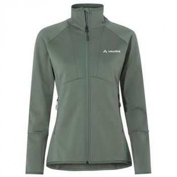 Vaude Women's Monviso Fleece Jacket II, 38, Grüner Farbton